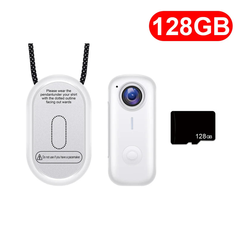 Compact Magnetic Action Camera with WiFi