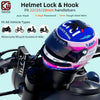 Secure 3-Digit Combination Helmet Lock with Anti-Cut Steel Cable