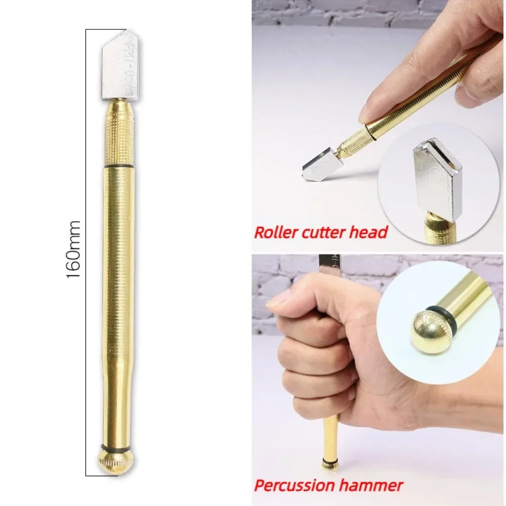 Precision Glass & Tile Cutter with Ergonomic Handle