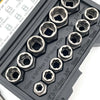 14-Piece Impact Bolt & Nut Extractor Set with Storage Case