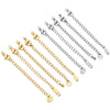 Stainless Steel Extension Chains with Lobster Clasps for Jewelry Making (10-Pack)