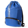 Waterproof Drawstring Gym Bag with Shoe Compartment