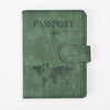 PU Leather Passport Holder with Credit Card Slots