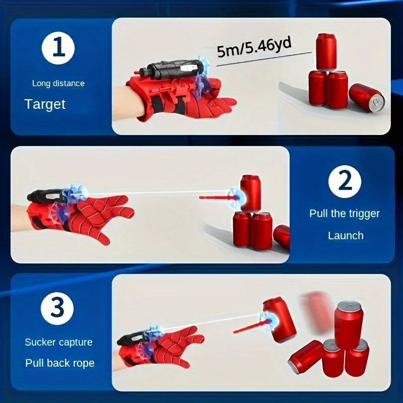 Web-Shooting Gloves – Interactive Action Toy for Kids and Adults