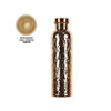 800ml Hammer-Finish Stainless Steel Water Bottle