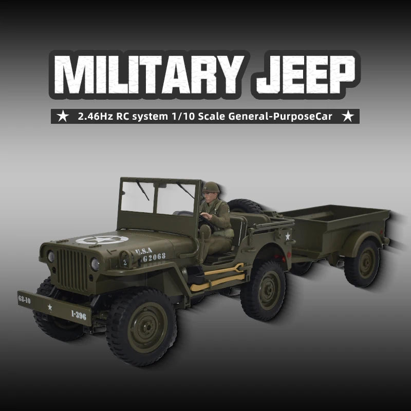 1:10 Ferngesteuerter Jeep Willys Crawler