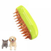 Brosse de toilettage à vapeur électrique pour chats et chiens
