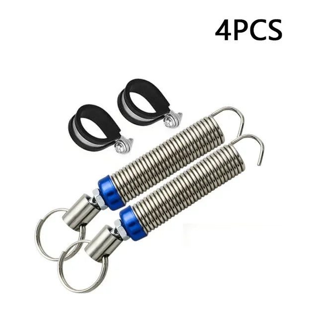 Four pieces of universal adjustable trunk lift springs for automotive use