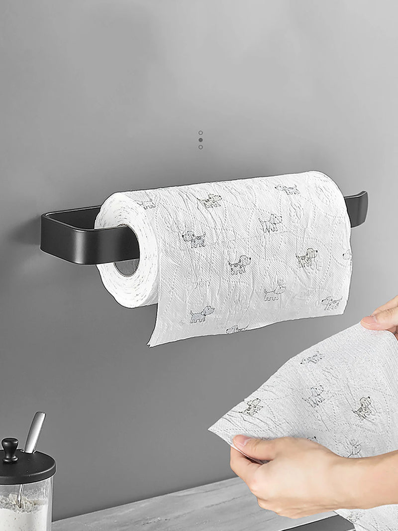 Adhesive Wall-Mounted Paper Towel & Napkin Holder