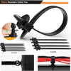 Universal Car Fastener Clip Assortment Kit – 50 Piece Push Retainer Set
