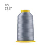 High-Tenacity Polyester Embroidery Thread (120D/2, 40wt) for Home & Industrial Machines