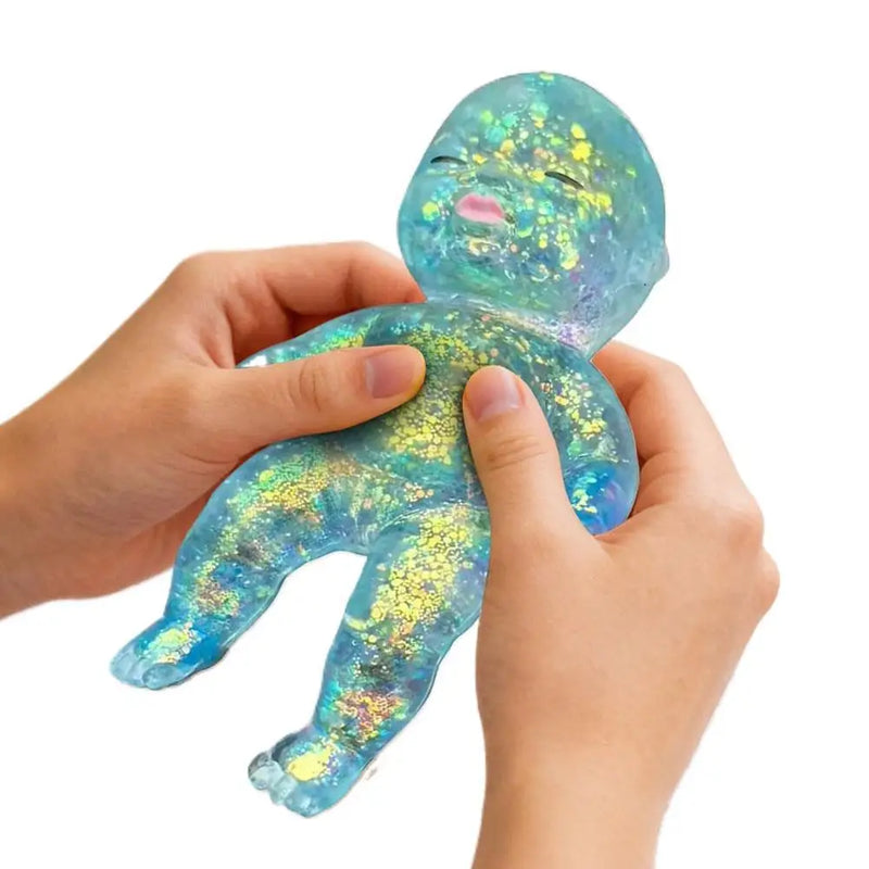 Glitter Baby Squishy Fidget Toy