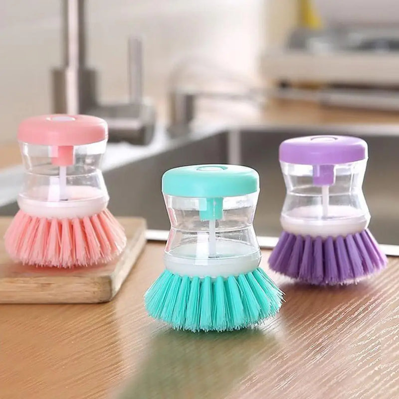 Automatic Soap Dispensing Dish Brush