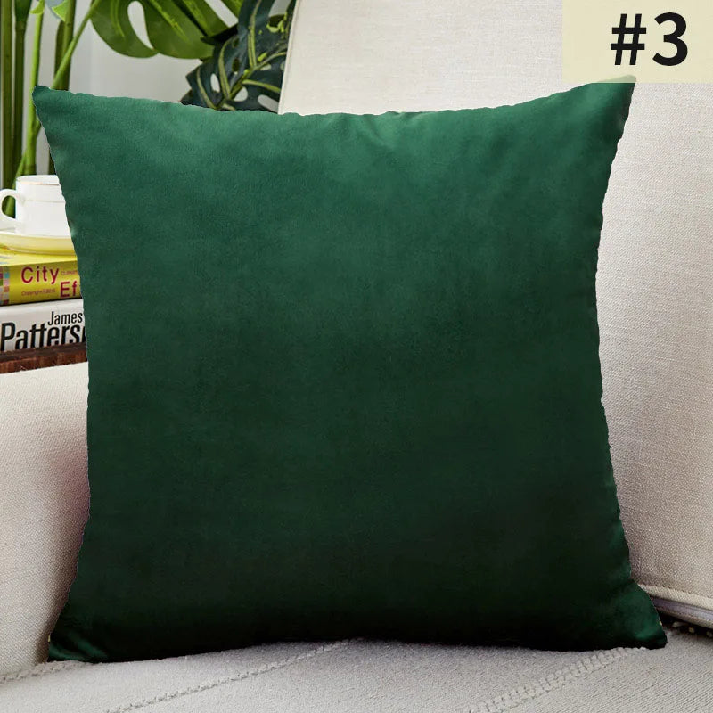 Luxurious Velvet Cushion Cover for Cozy Home Décor