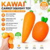 Kawaii Carrot Squishy Toy