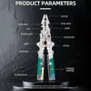 Foldable Multifunctional Wire Stripping Pliers with Voltage Detection