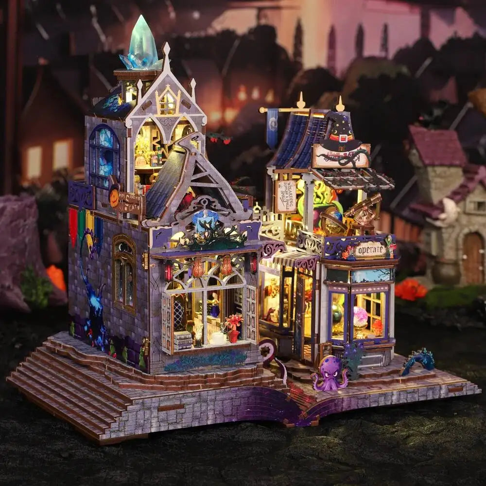 Wooden Miniature House Kit – The Gate of Secret Realm