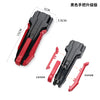 Black Beyblade Burst BX Series Gyro Launcher accessory shown with dimensions and replacement parts.