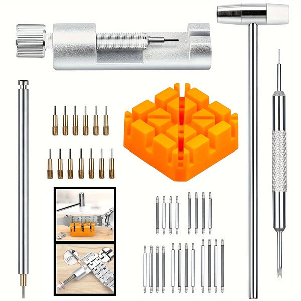 Watch Link Remover & Repair Kit with Spring Bars