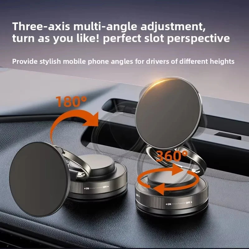 Magnetic Phone Holder with Suction Cup Stand