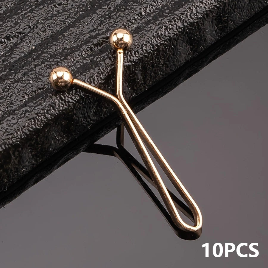 Invisible Waist Metal Clip Set - Adjustable U-Shaped Pant and Shirt Fasteners