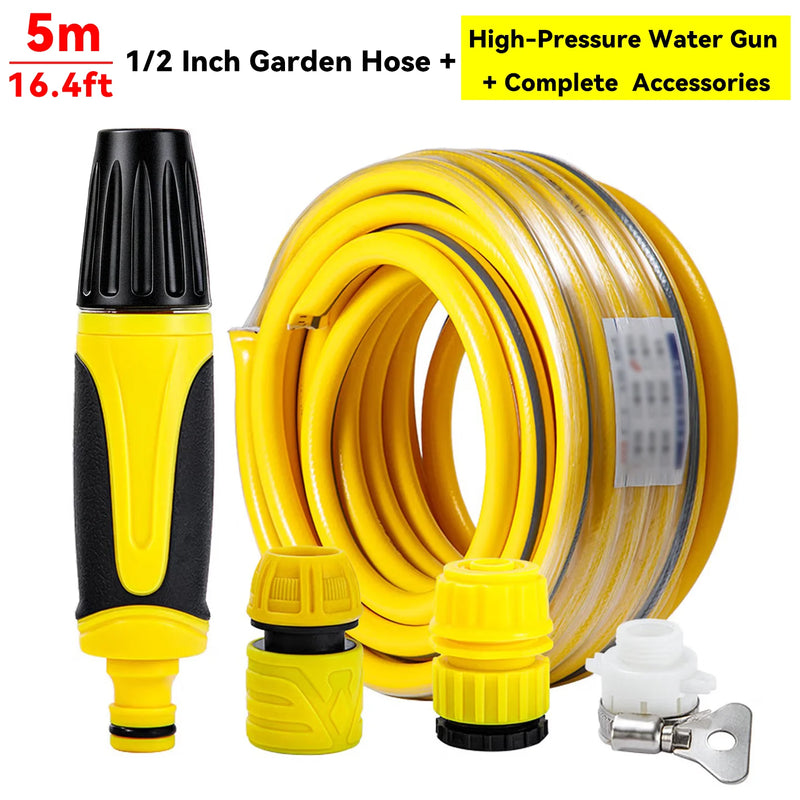 360° Rotatable High-Pressure Water Gun with Adjustable Spray Nozzle