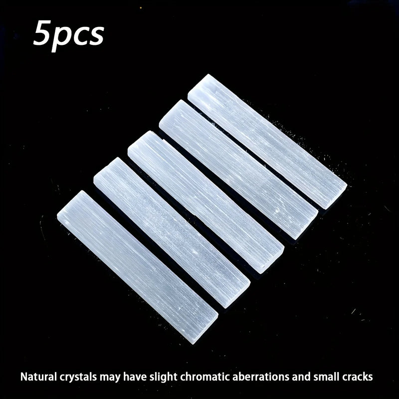 Natural Selenite Crystal Wand