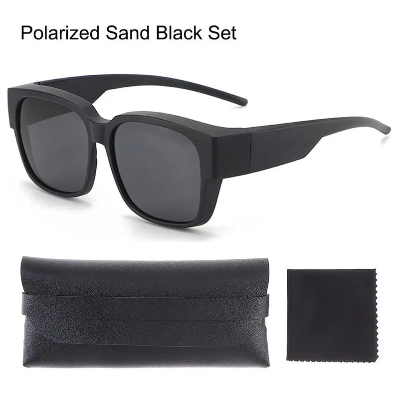 Oversized Polarized Fit-Over Sunglasses