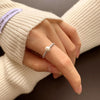 Vintage Palace-Style Pearl & Zircon Ring in Sterling Silver