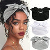 Bandeau Large Bohème avec Nœud et Oreilles de Lapin