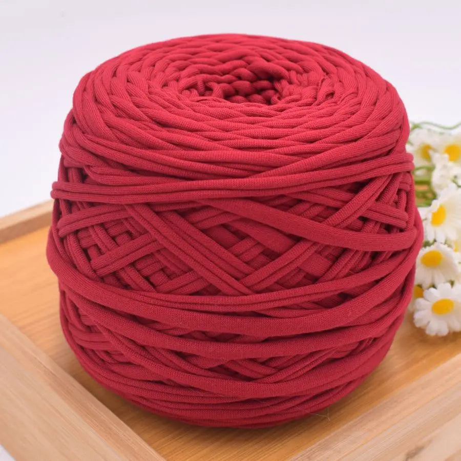 Recycled Polyester T-Shirt Yarn for Knitting and Crafting