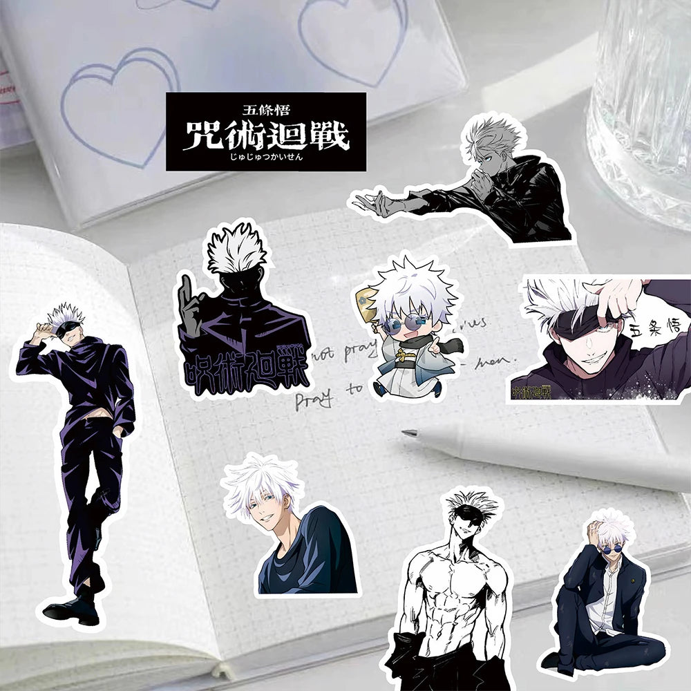 Jujutsu Kaisen Anime Decals für Laptops und Zubehör