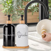 Farmhouse Style Refillable Soap Dispenser Bottle