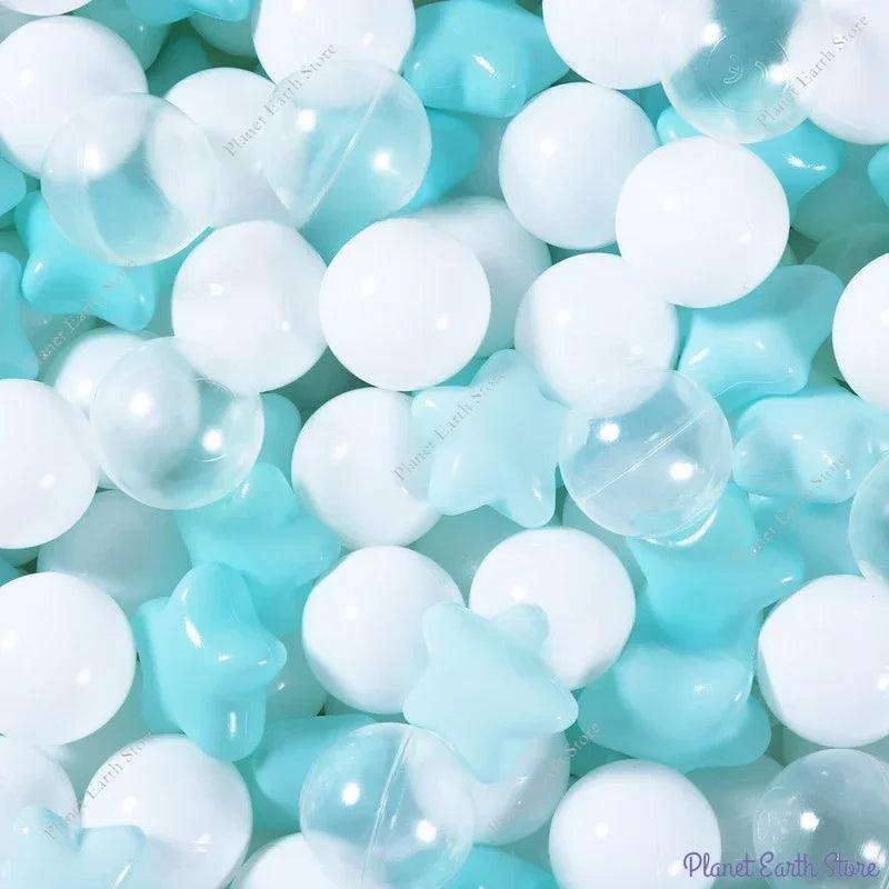 Star-Shaped Ball Pit Balls – Safe, Crush-Proof Play Balls for Toddlers
