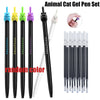 Stylo à encre rétractable en forme de chat