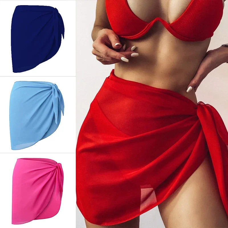 Lightweight Chiffon Beach Wrap & Bikini Cover-Up