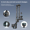 Adjustable Magic Arm with Crab Clamp and Phone Holder