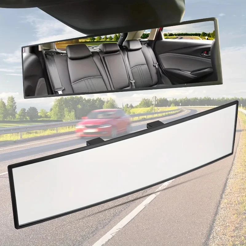 Wide Angle Convex Car Rear View Mirror with Anti-Glare Protection