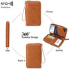 RFID Blocking Travel Wallet with Wrist Strap