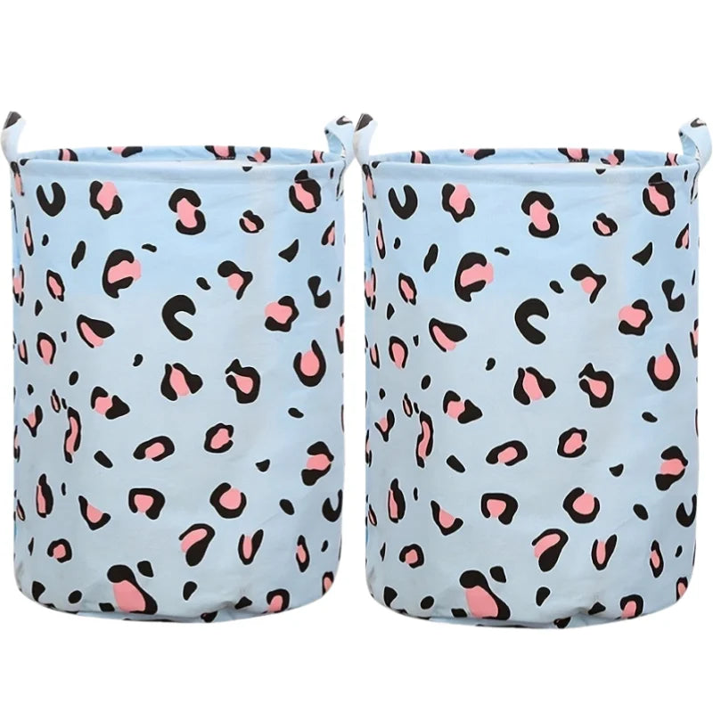 Foldable Fabric Laundry Basket with Handles