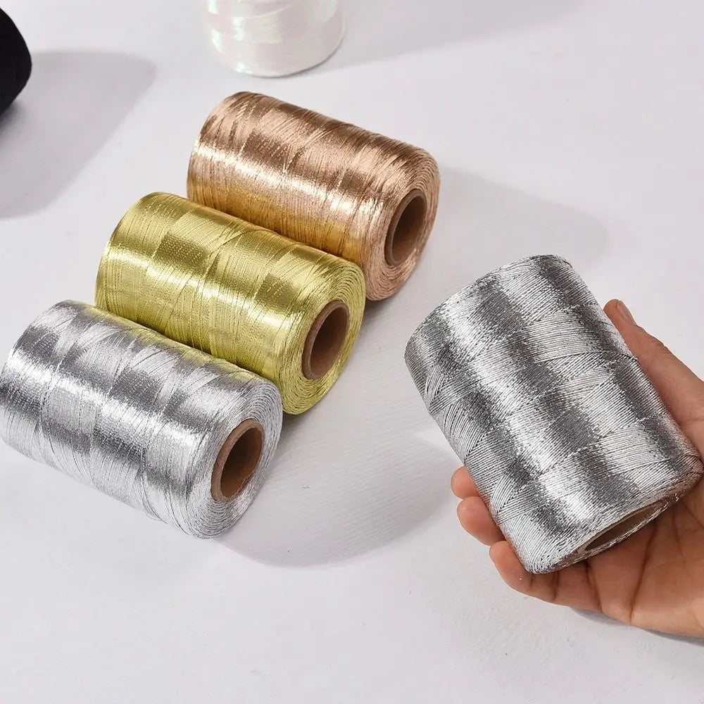 Metallic Sparkle Yarn for Knitting and Crochet