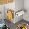 Stainless Steel Adhesive Paper Towel Holder for Kitchen & Bathroom