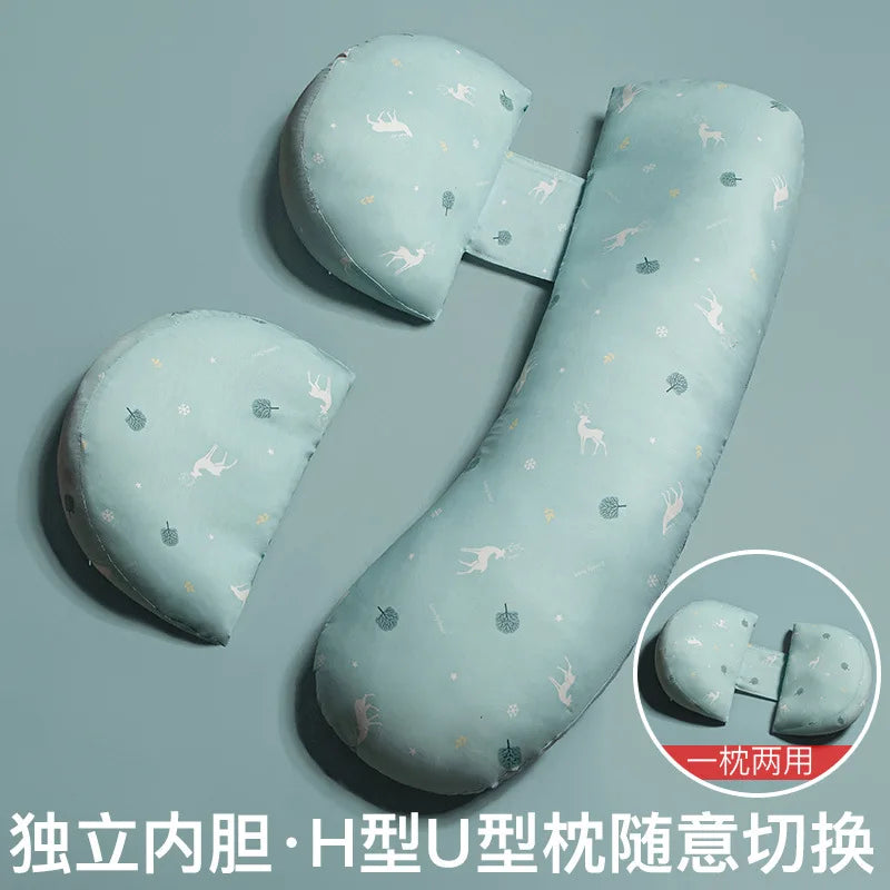 U-Shaped Maternity Pillow for Sleeping and Nursing Support