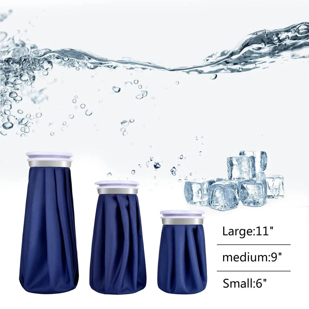 Reusable Hot & Cold Therapy Pack with Adjustable Compression Wrap