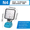 High-Output LED Work Light with USB Charging