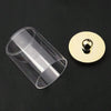 Clear Cotton Swab Holder with Lid