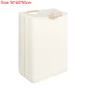 Foldable Cotton Laundry Basket with Handles