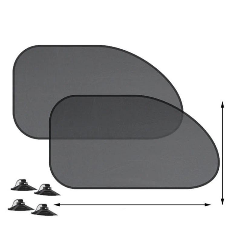 Compact Folding Windshield Sunshade