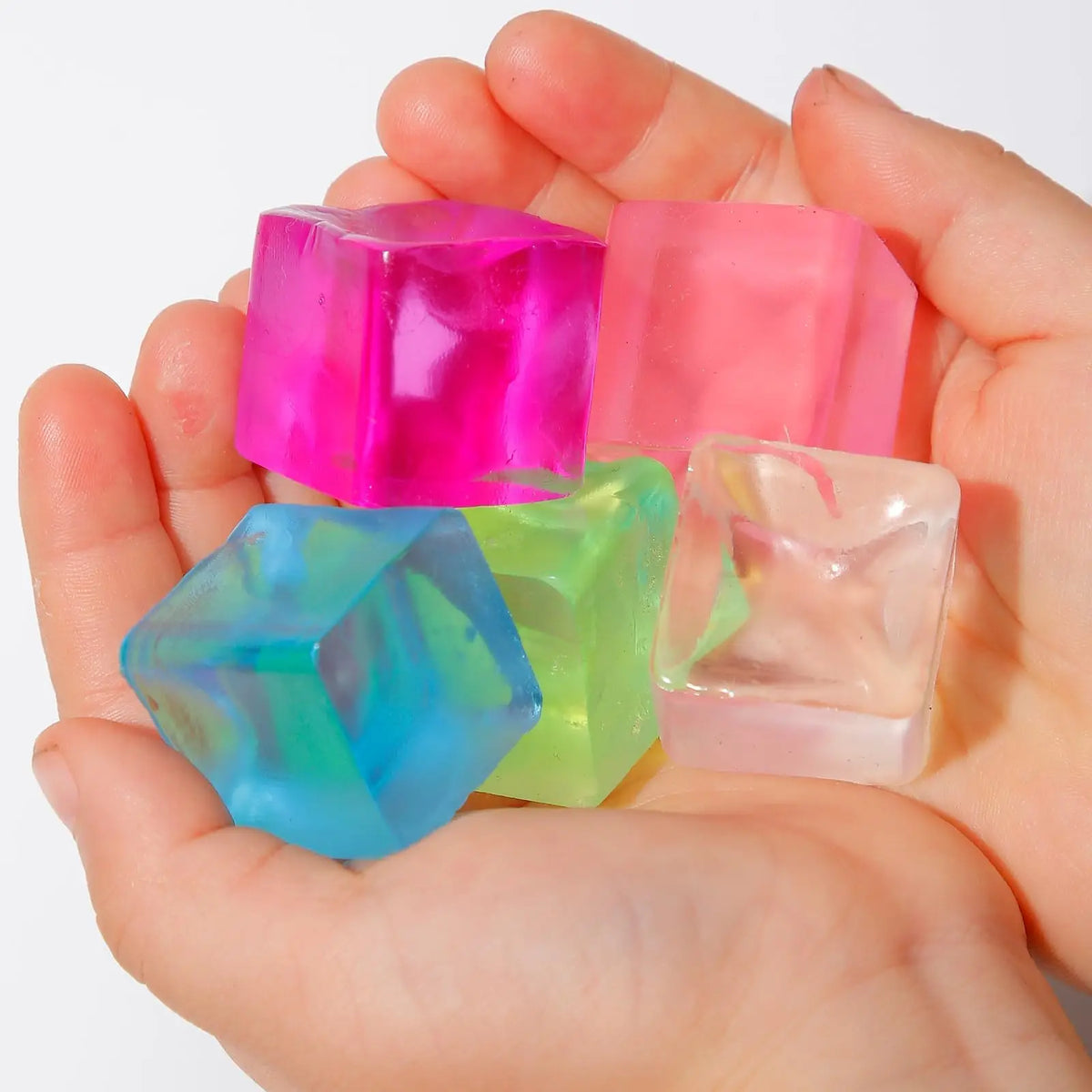 Ice Cube Sensory Squishy Fidget Toy for Stress Relief