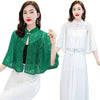 Bohemian Spitze Schal Poncho